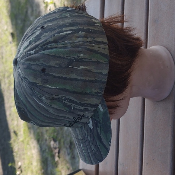 Vintage Cabela's Hunting Camouflage Snapback Outdoor Hat Cap OSFM - Picture 3 of 8